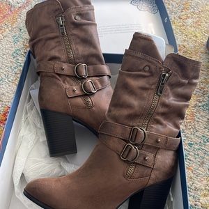 Carlos Santana Paisley mid-calf boot